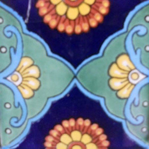 C095 mexican tile sample 4x4 - #c095),