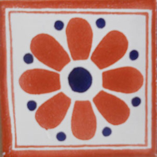 C106 mexican tile - tile, 4x4