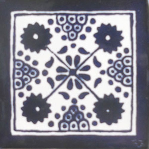 C103 mexican tile sample - tile, 4x4